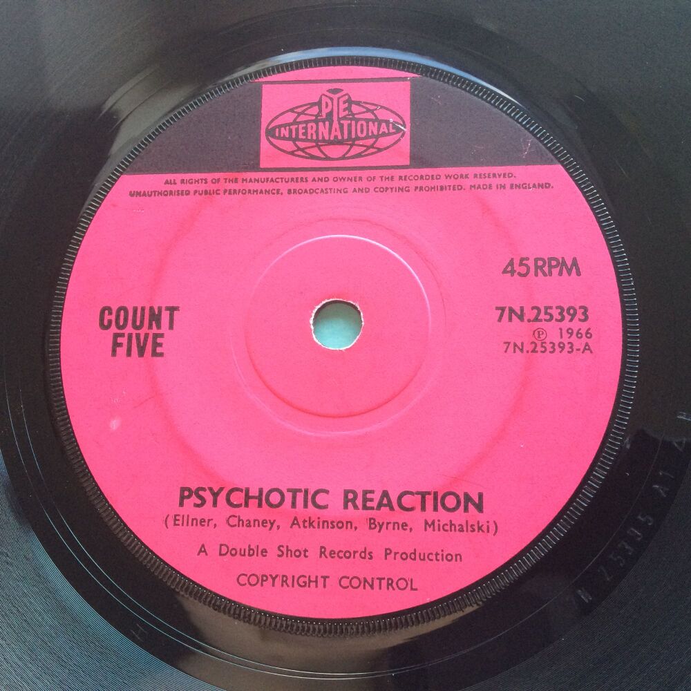 Count Five - Psychotic Reaction - UK Pye International - Ex