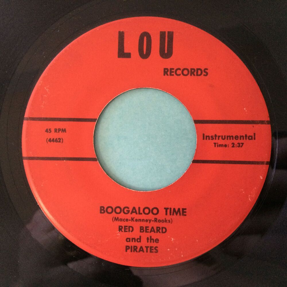 Red Beard And The Pirates ‎– Boogaloo Time - Lou - VG+
