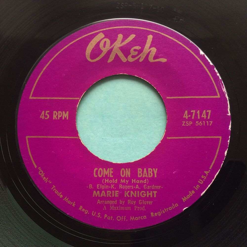 Marie Knight - Come on baby - Okeh - Ex-