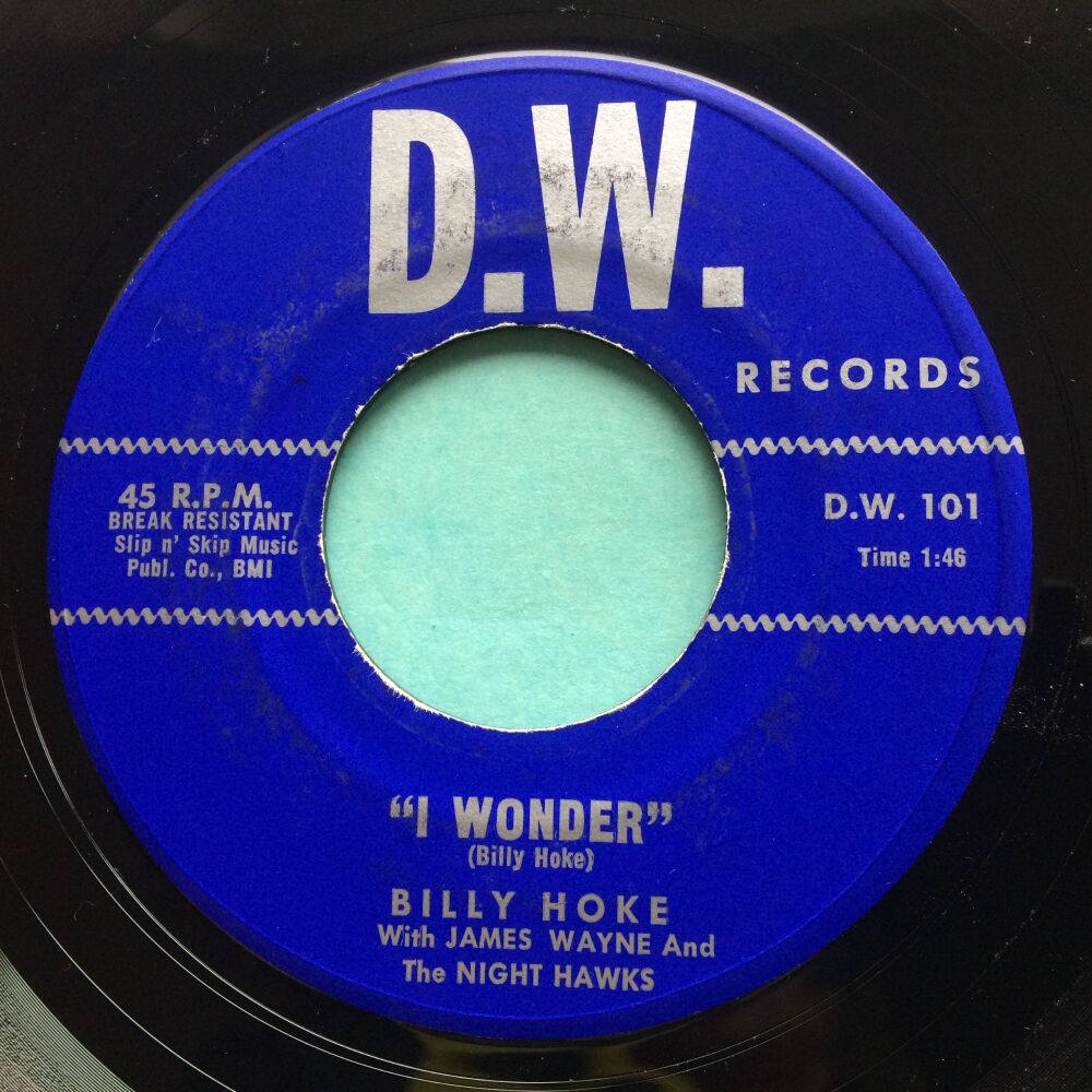 Billy Hoke - I wonder - DC - Ex-