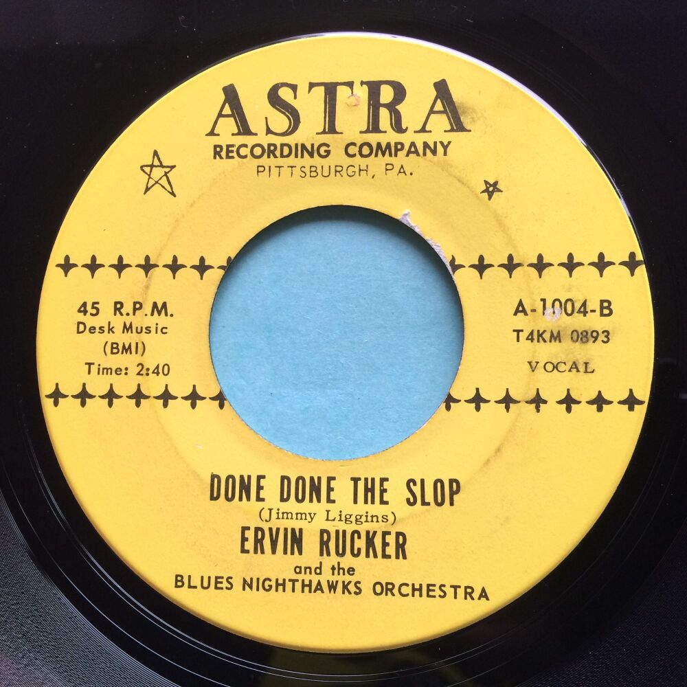 Ervin Rucker - Done done the slop - Astra - VG+