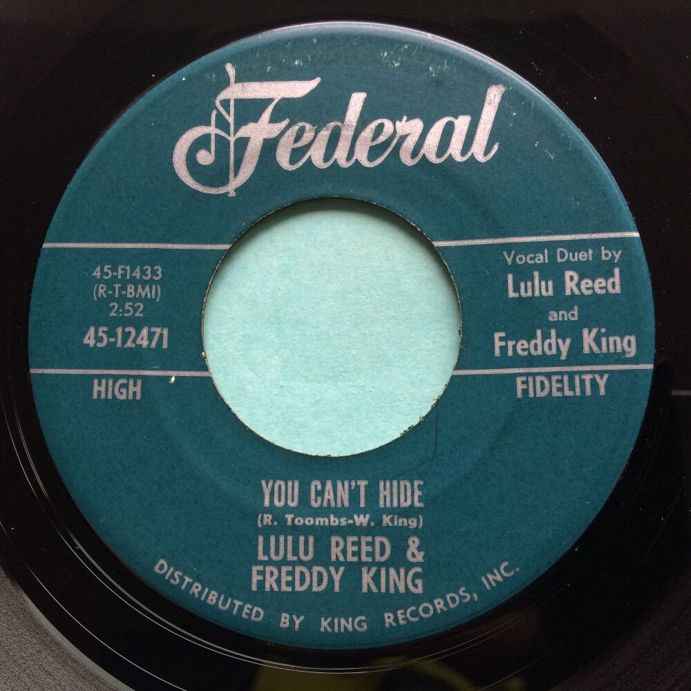 Lulu Reed and Freddy King - You can't hide - Federal - Ex-