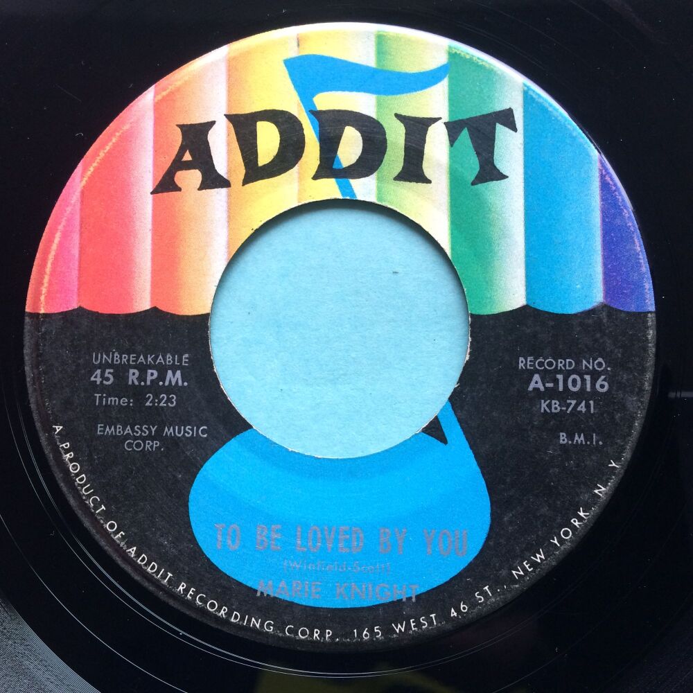 Marie Knight - To be loved by you - Addit - Ex