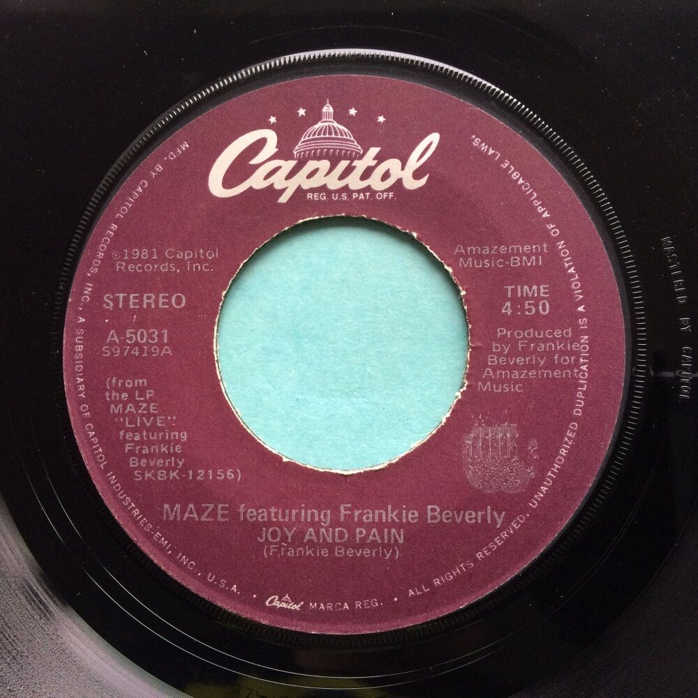 Maze Featuring Frankie Beverly ‎– Before I Let Go - Capitol - Ex-