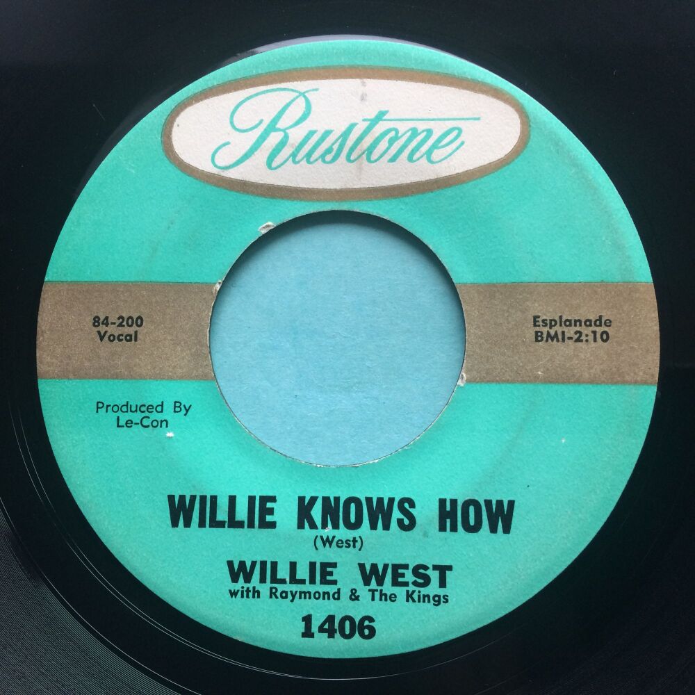 Willie West - Willie knows how - Rustone - Ex-