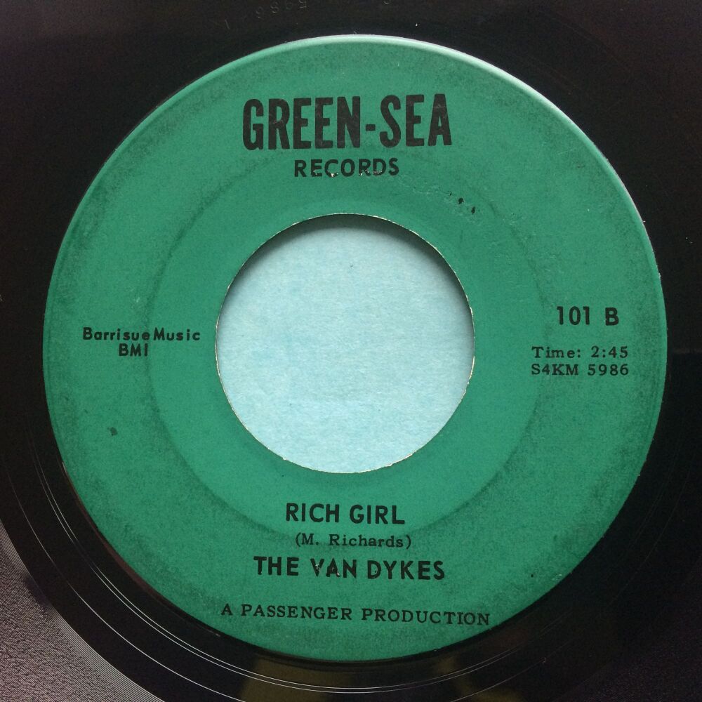 Van Dykes - Rich Girl - Green-Sea - Ex-