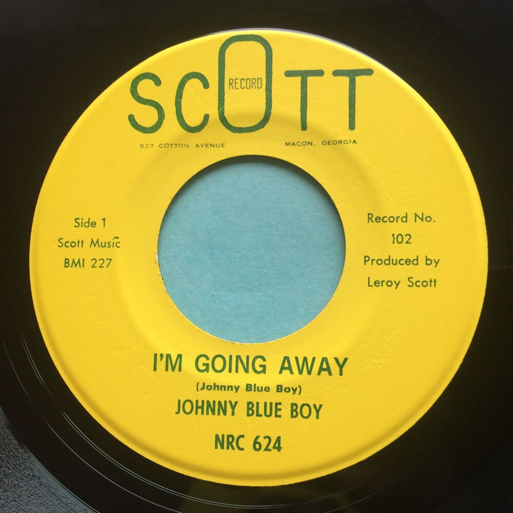 Johnny Blue Boy - I'm going away - Scott - Ex-