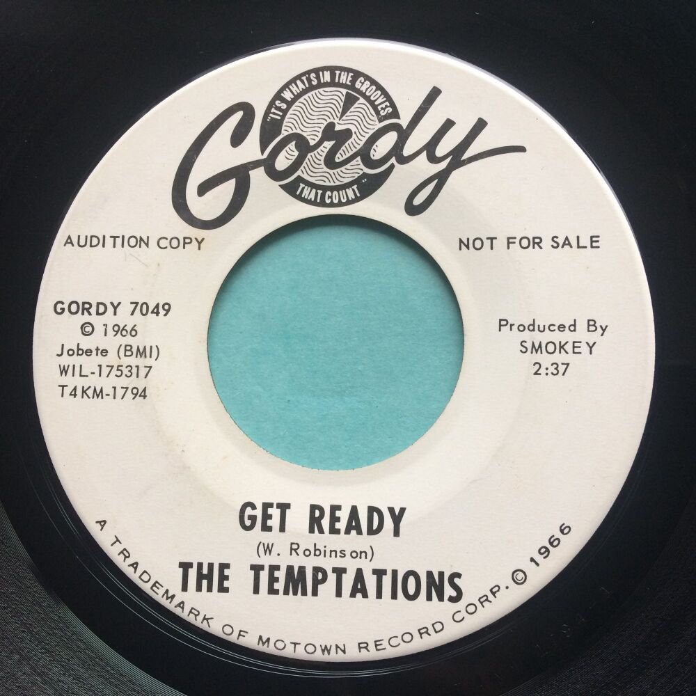 Temptations - Get Ready - Gordy promo - Ex-