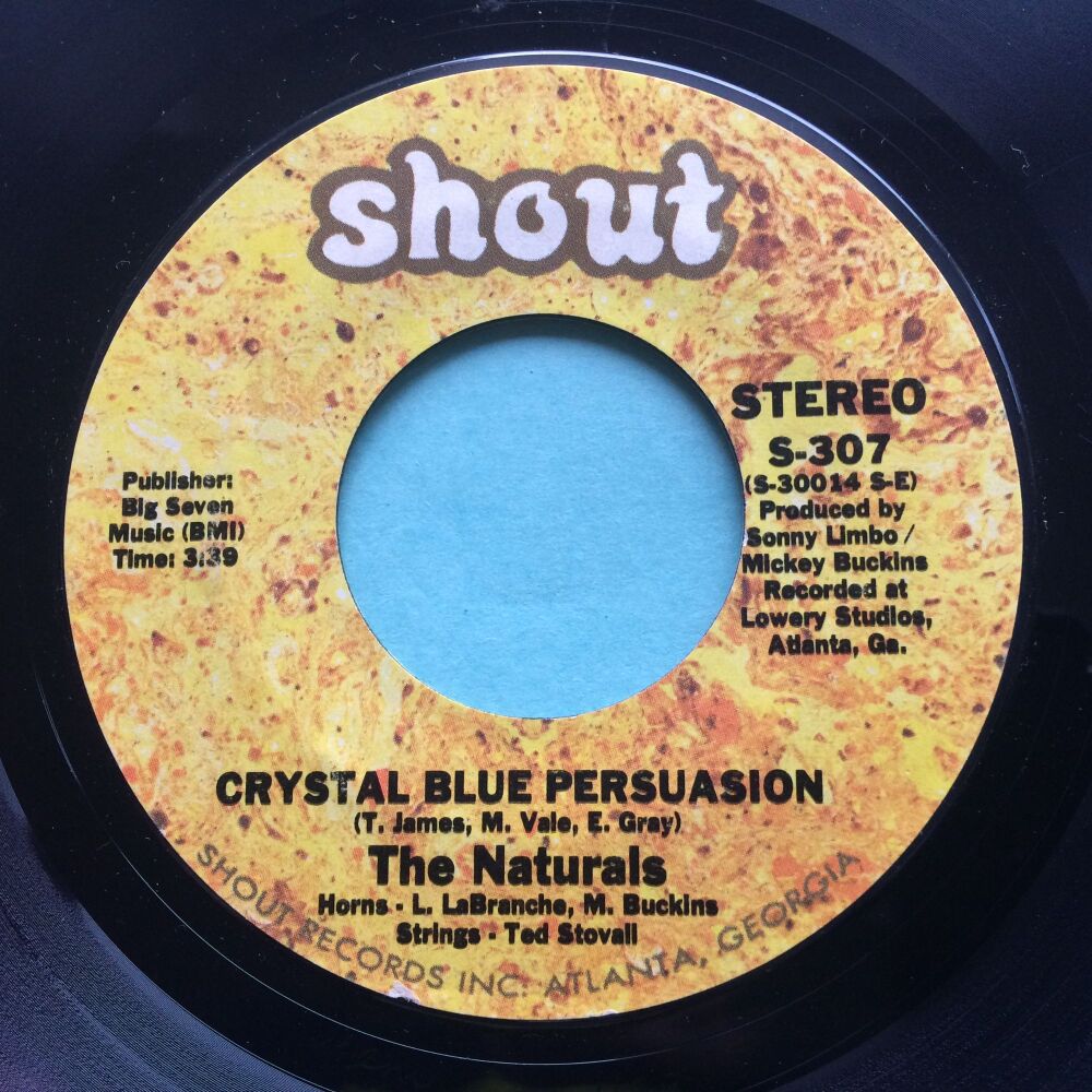 Naturals - Color him father b/w Crystal blue persuasion - Shout - Ex-