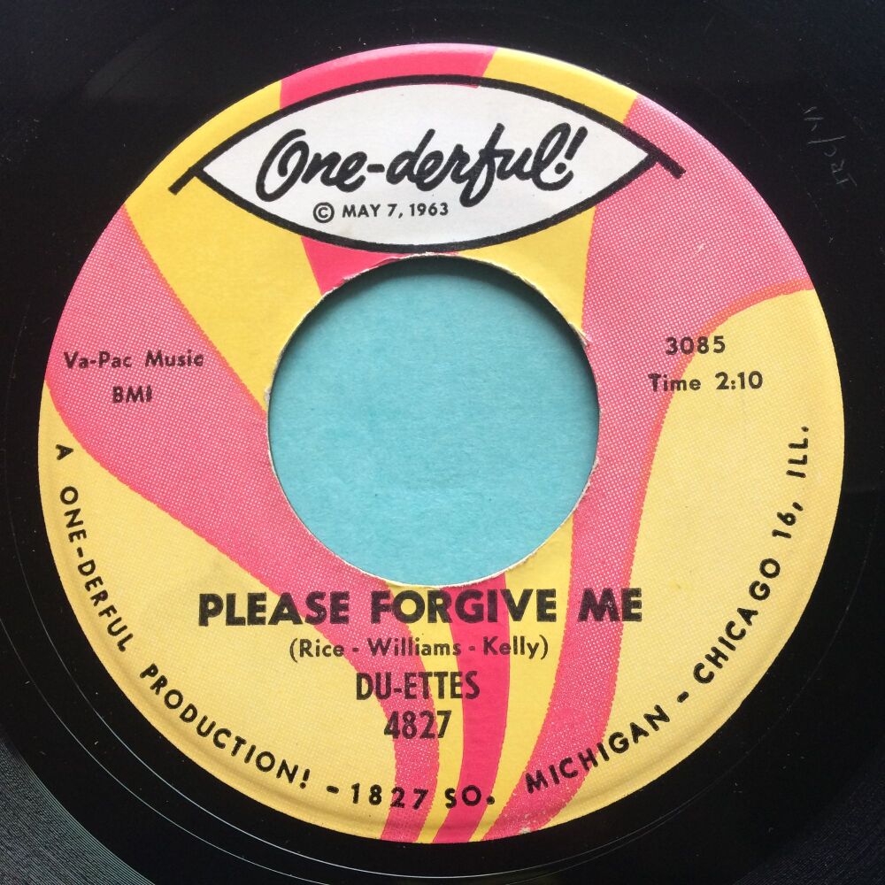 Du-Ettes - Please forgive me - One-derful - Ex