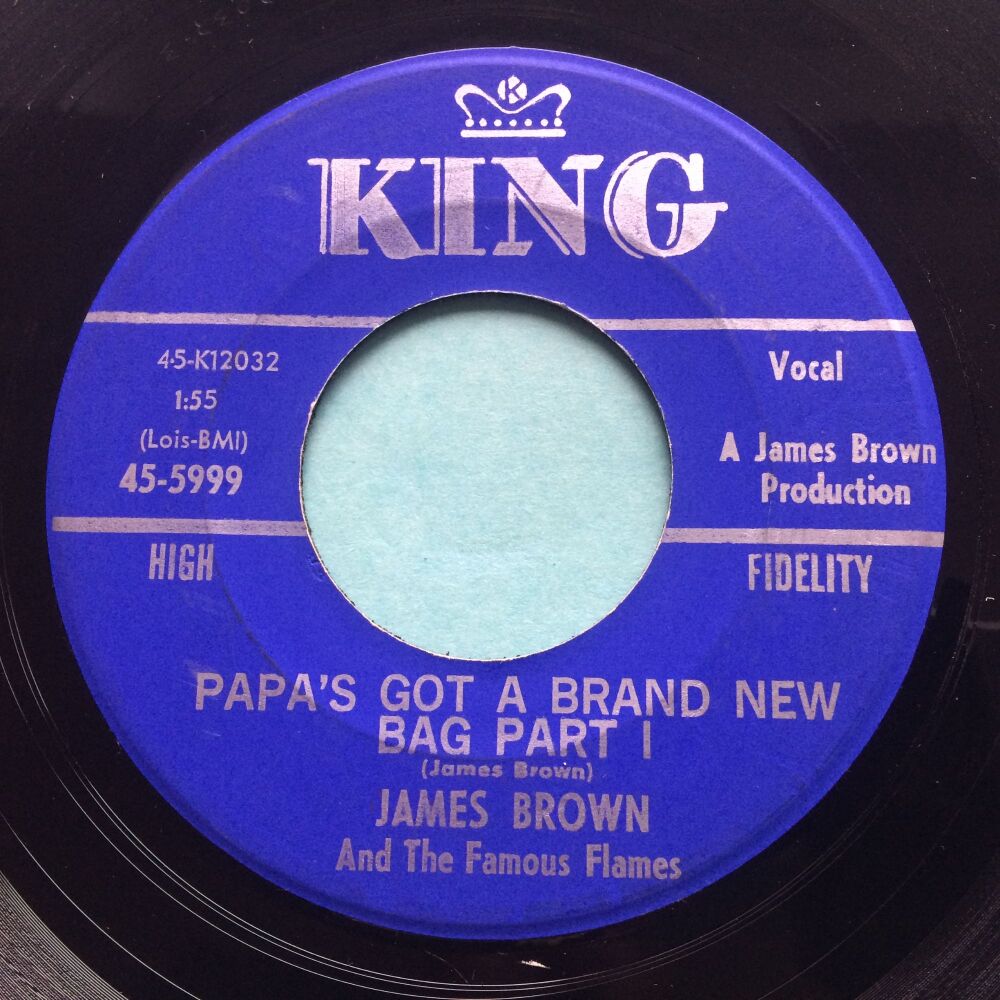 James Brown - Papa's got a brand new bag - King - Ex