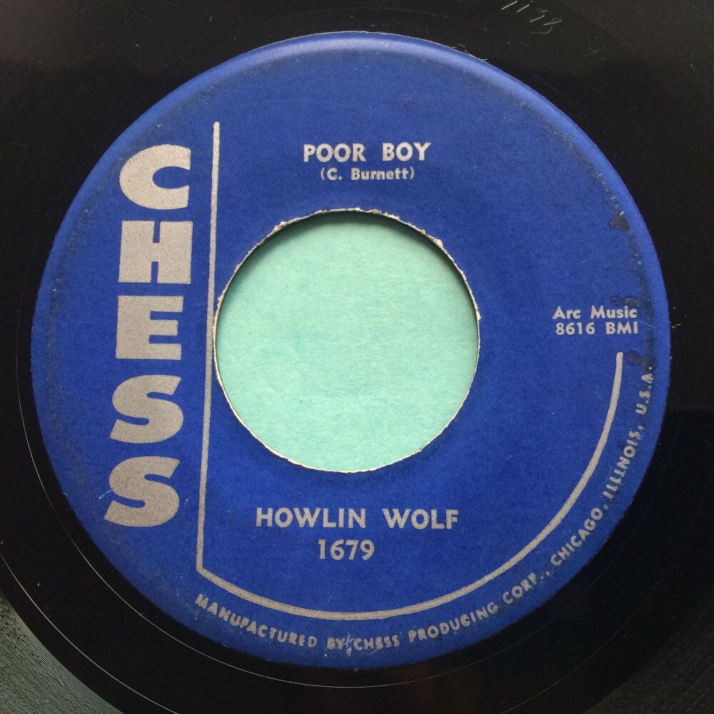 Howlin' Wolf - Poor boy - Chess - VG+