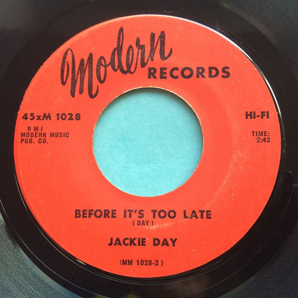 Jackie Day - Before its too late - Modern - Ex-