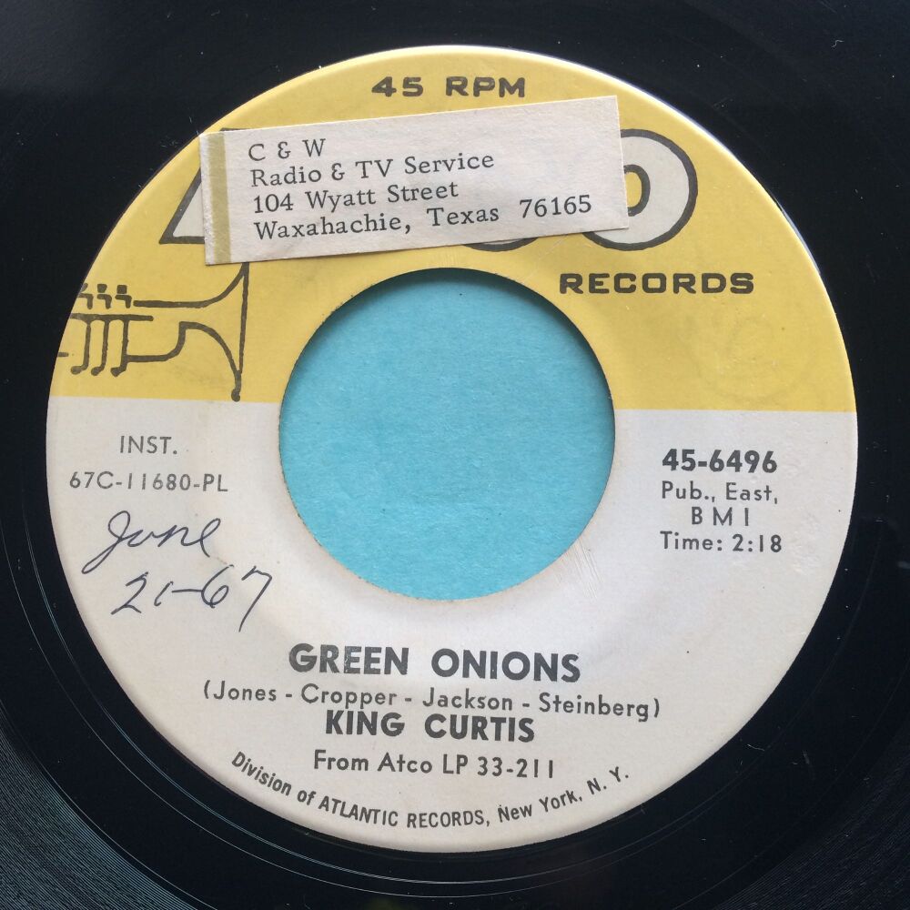 King Curtis - Green Onions - Atco - Ex-