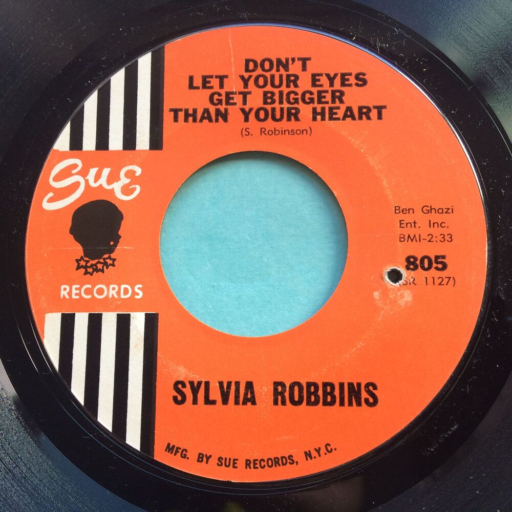 Sylvia Robbins - Don't let your eyes get bigger than your heart - Sue - Ex