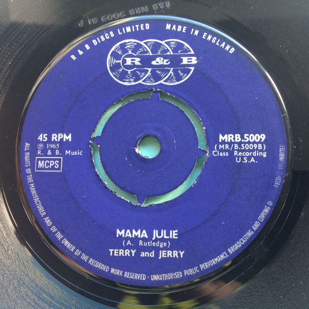 Terry and Jerry - Mama Julie - U.K. R&B - Ex