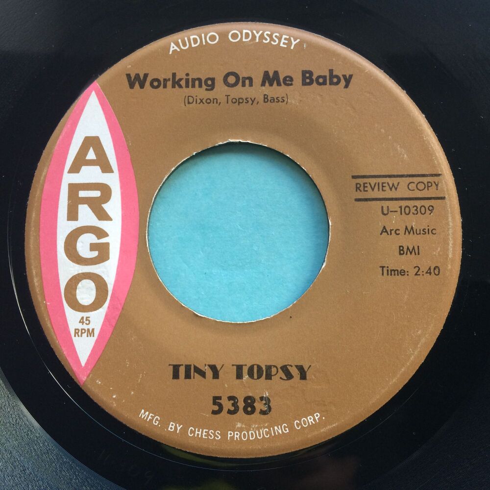 Tiny Topsy - How you changed b/w Working on my baby - Argo promo  - Ex