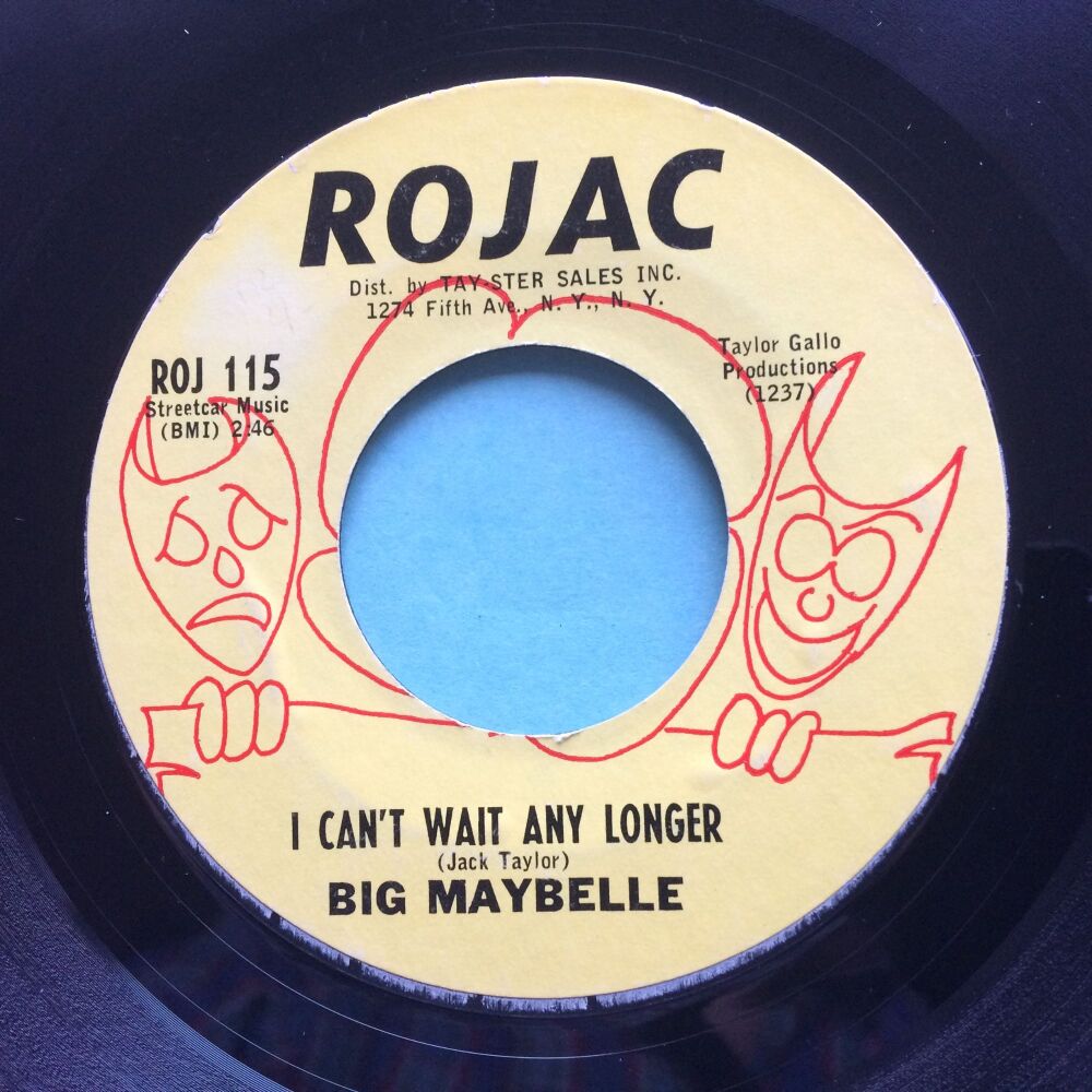 Big Maybelle - I can't wait any longer - Rojac - Ex