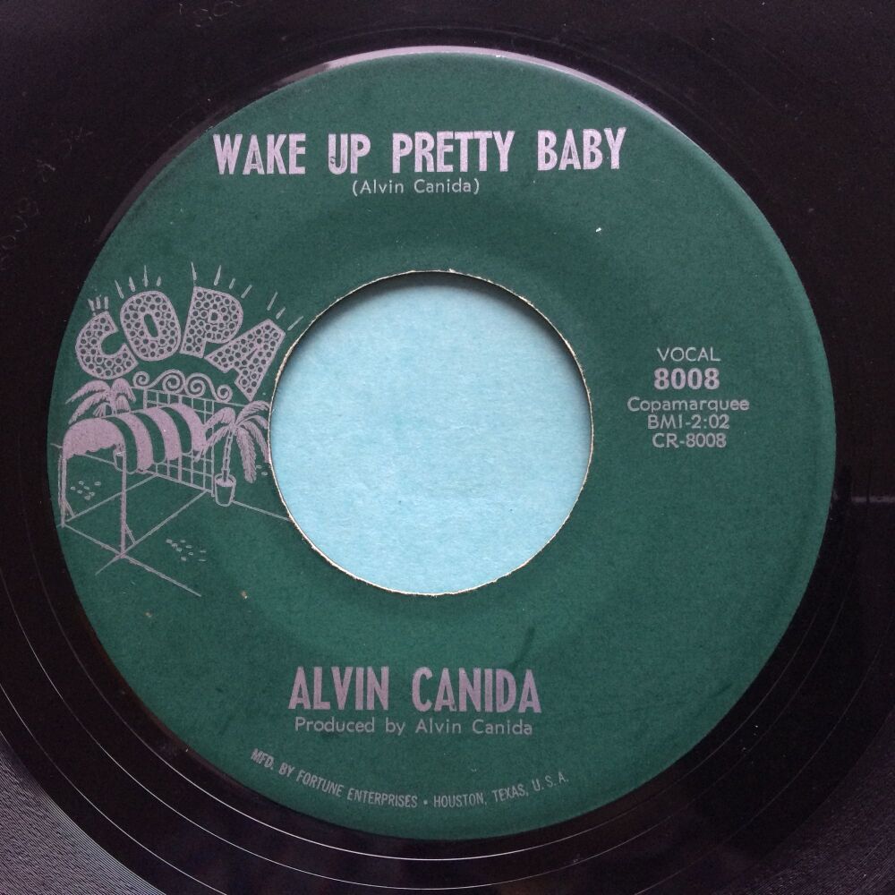 Alvin Canida - Wake up pretty baby - Copa - VG+