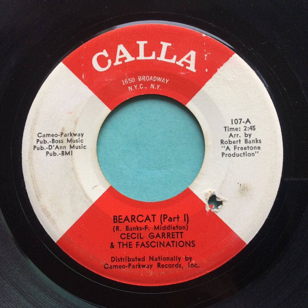 Cecil Garrett - Bearcat - Calla - VG+ (slight edge warp nap)