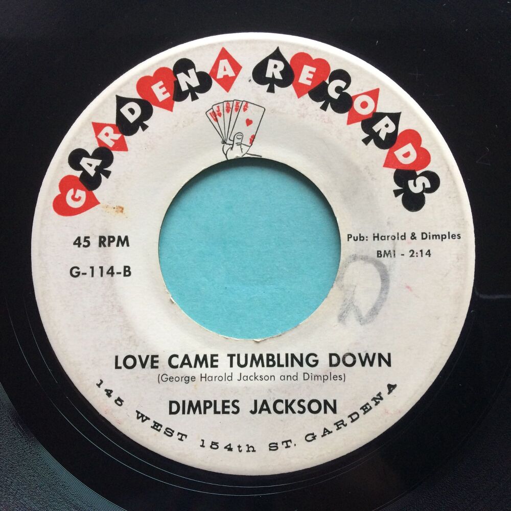 Dimples Jackson - Love came tumbling down - Gardena - VG+