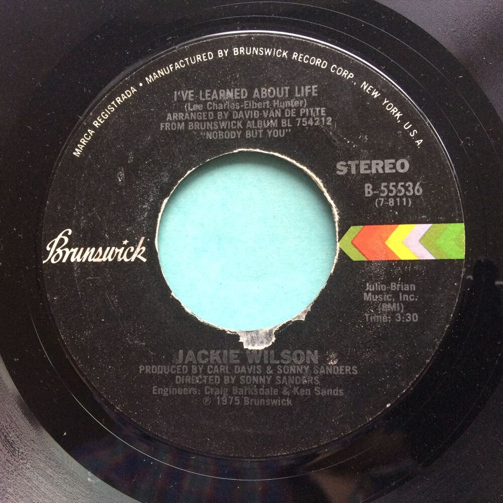 Jackie Wilson - I've learned about life - Brunswick - Ex