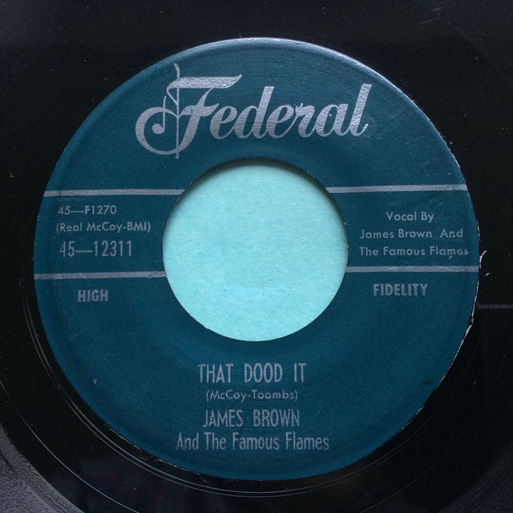 James Brown - That'll dood it - Federal - VG+