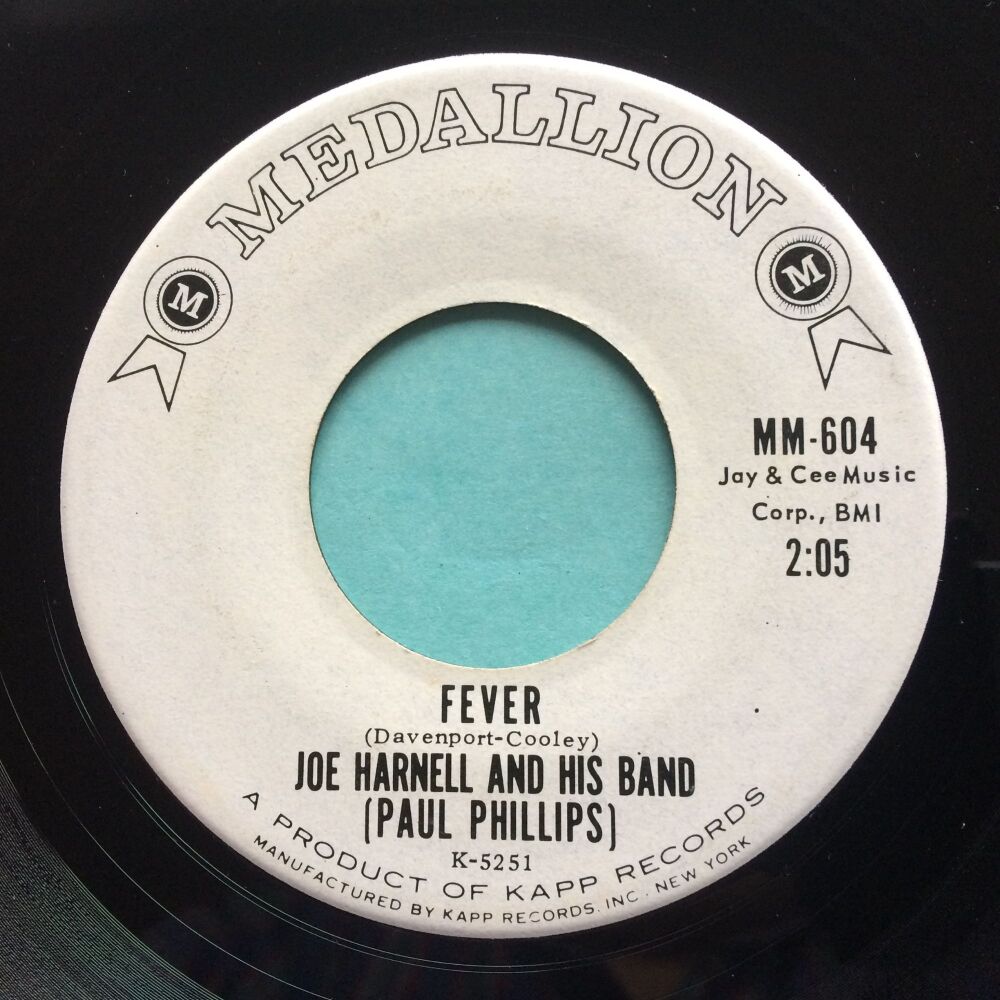 Joe Harnell - Fever - Medallion - Ex