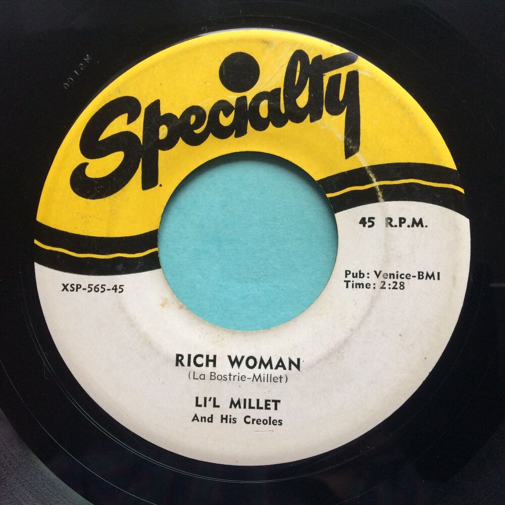 Lil Millet - Rich Woman- Specialty - VG+
