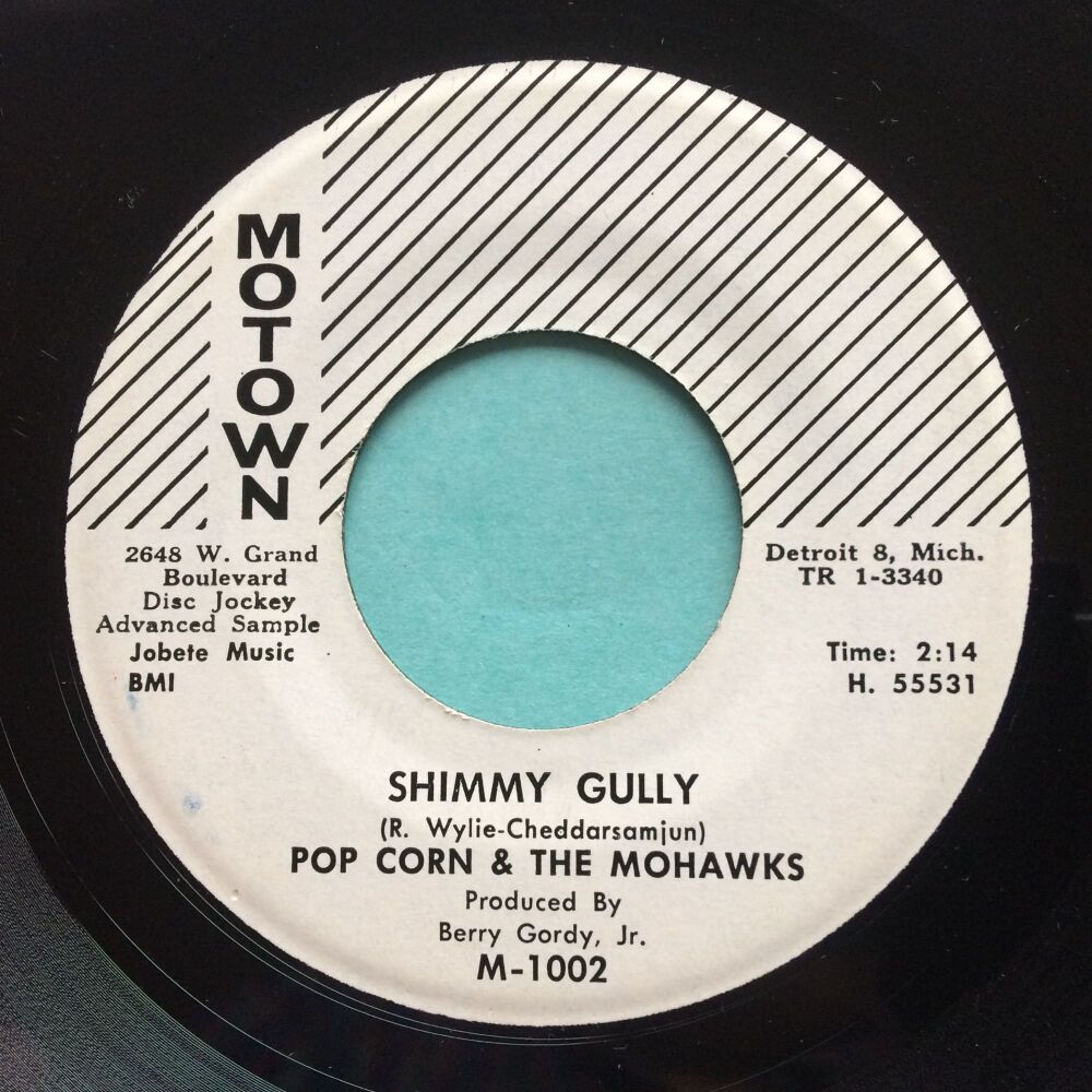 Pop Corn & The Mohawks - Shimmy Gully - Motown promo - Ex