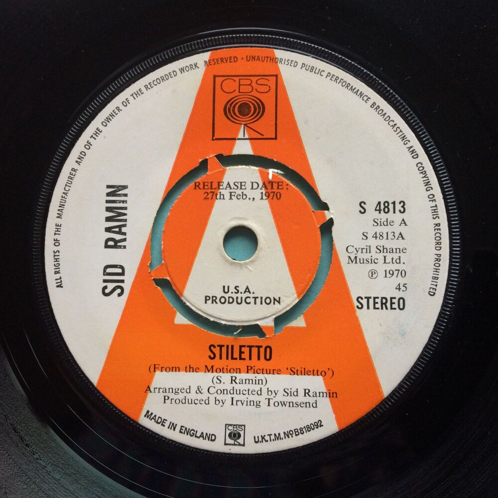 Sid Ramin - Stiletto - UK CBS demo - Ex-