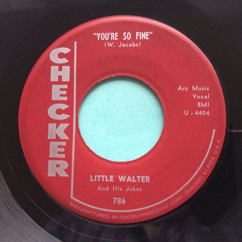 Little Walter - You're so fine - Checker - Ex