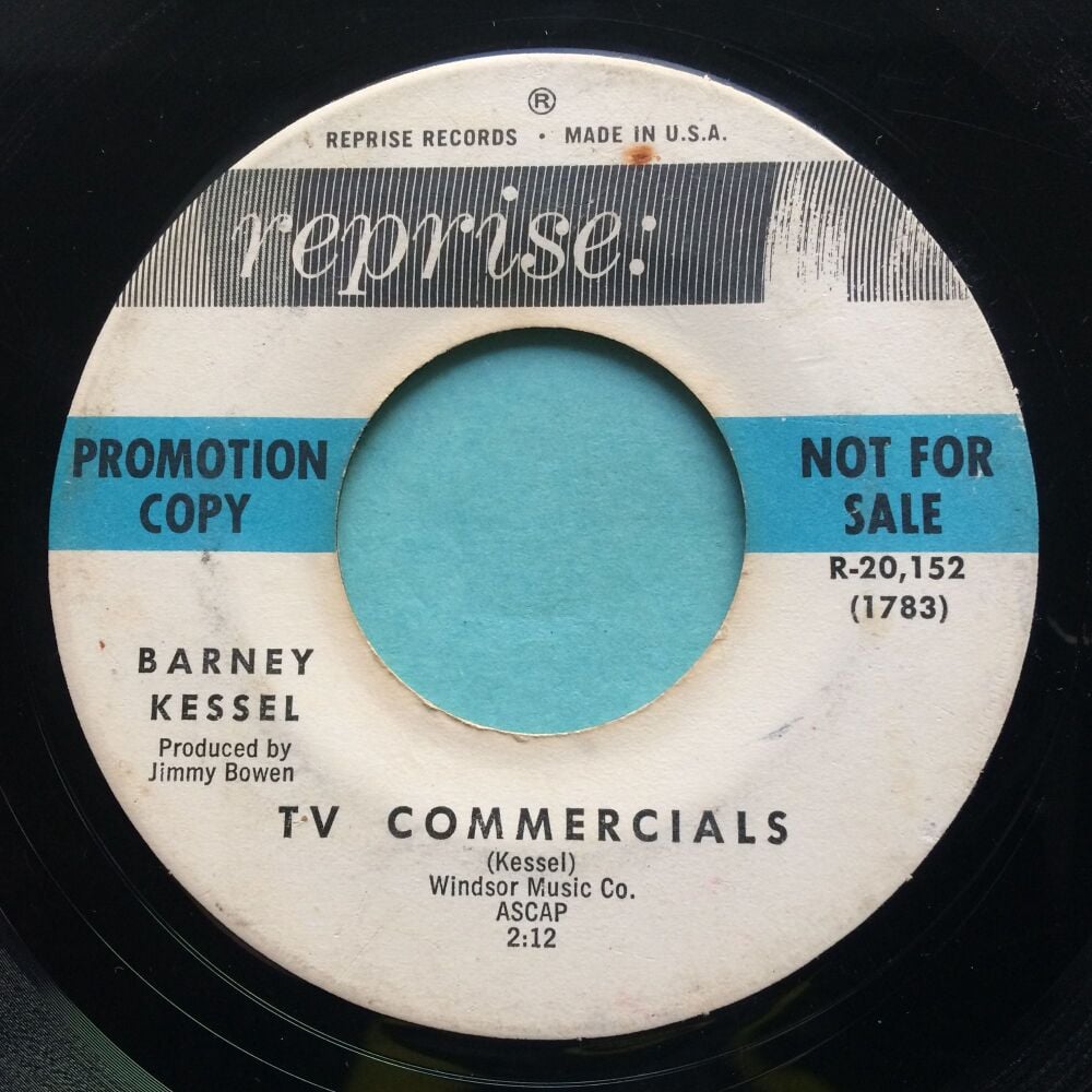 Barney Kessell - T.V. Commercials - Reprise promo - Lots of light scattered scuffs/marks, nothing deep and plays really great!