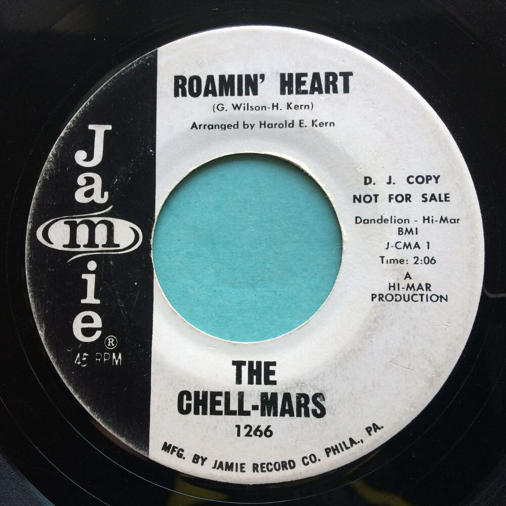 Chell-Mars - Roamin heart - Jamie promo - Some heavy scuffs but lots of gloss & plays great with just occasional light noise. Check Soundfile.