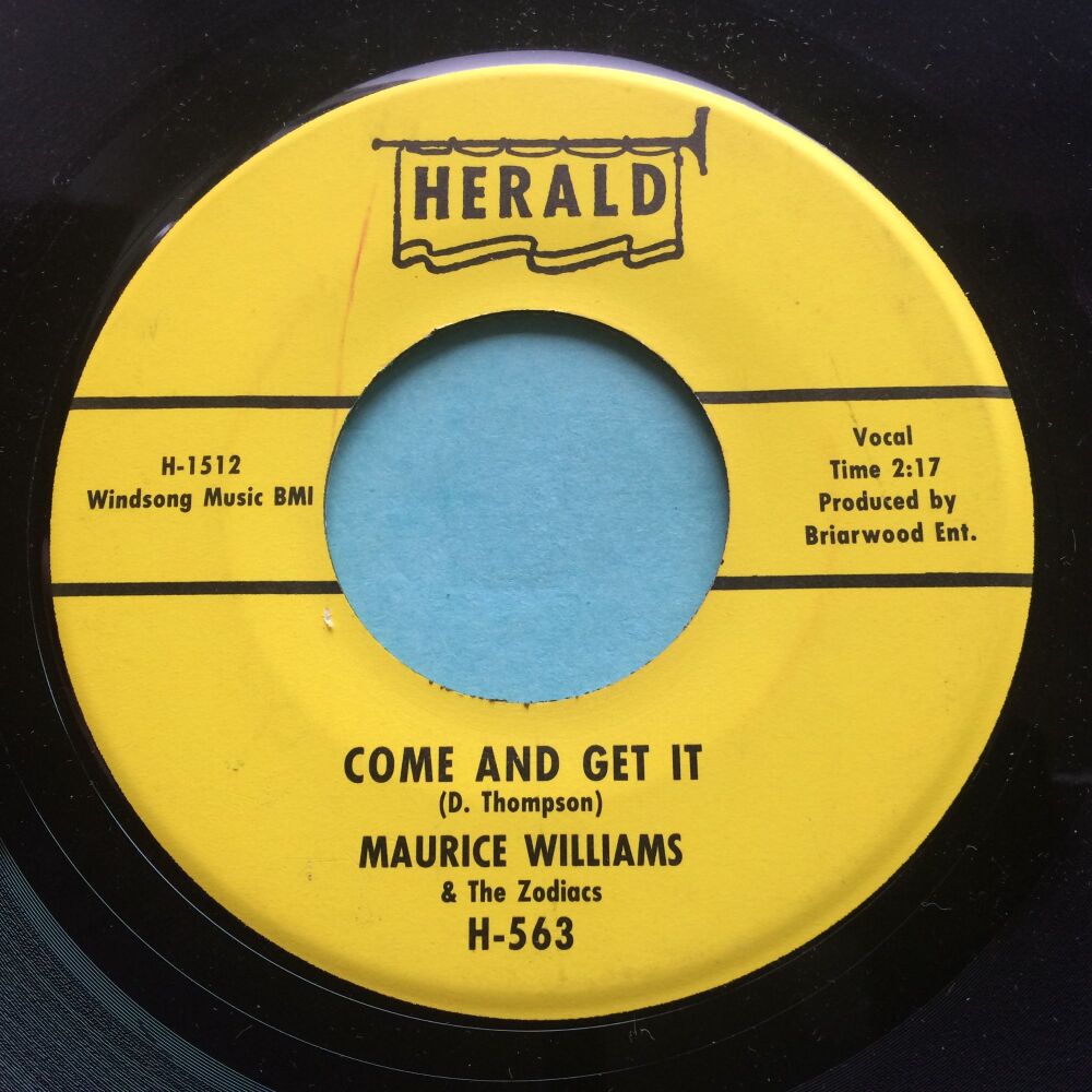 Maurice Williams - Come and get it - Herald - Ex