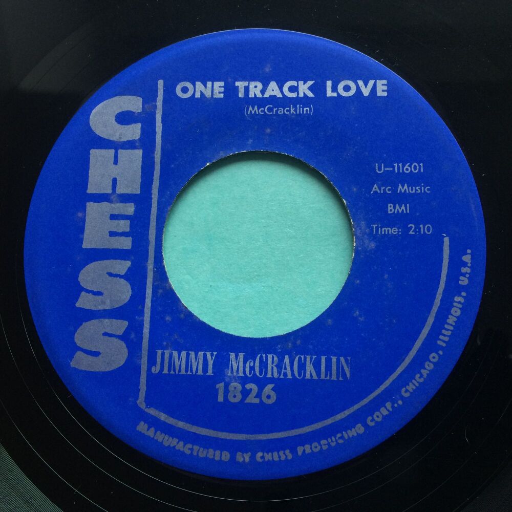 Jimmy McCracklin - One track love b/w Trottin' - Chess - Ex