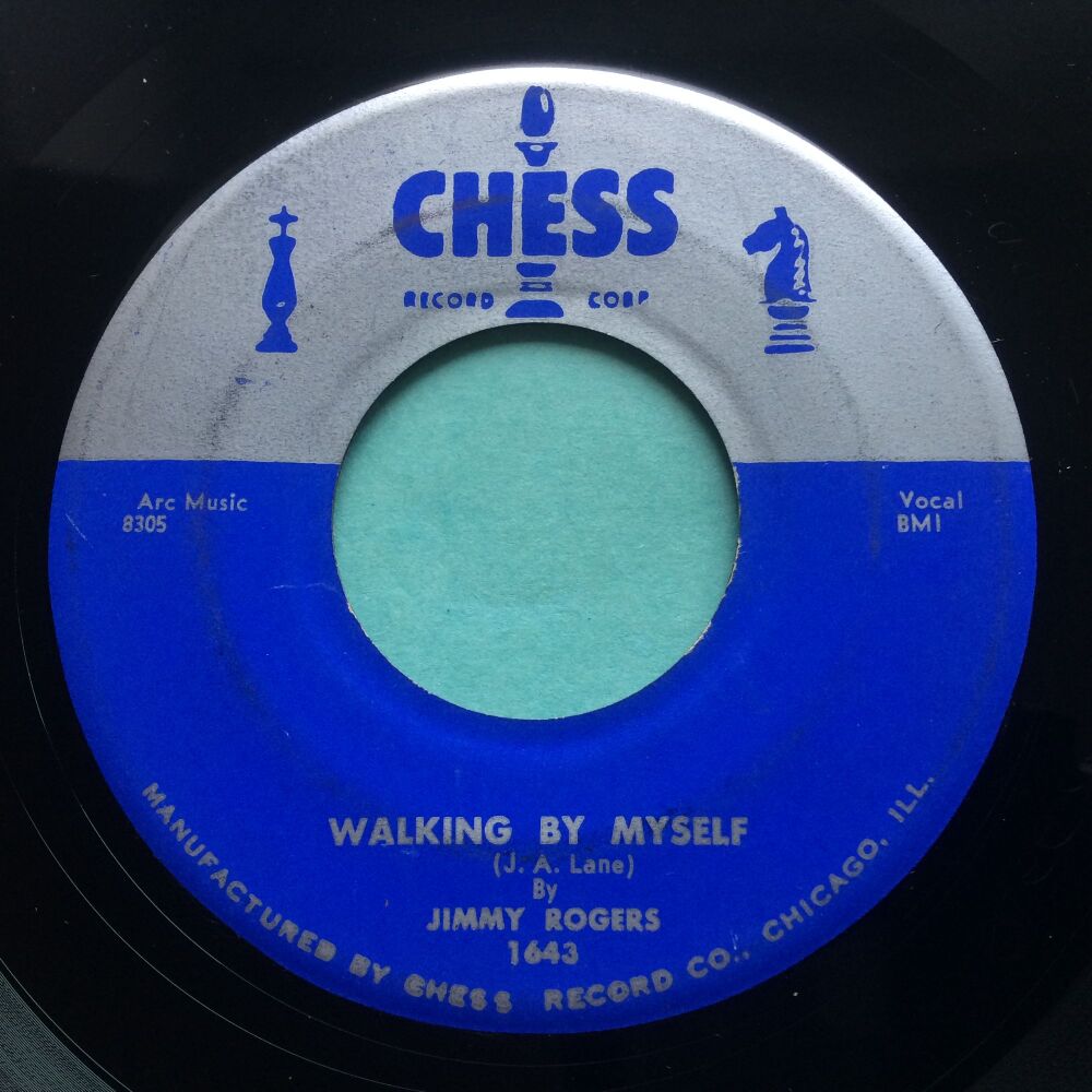 Jimmy Rogers - Walking by myself b/w It ain't me - Chess - Ex- (few light scuffs)