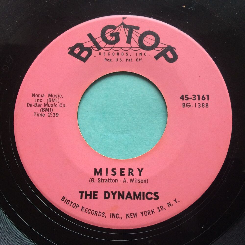 Dynamics - Misery - Bigtop - VG+