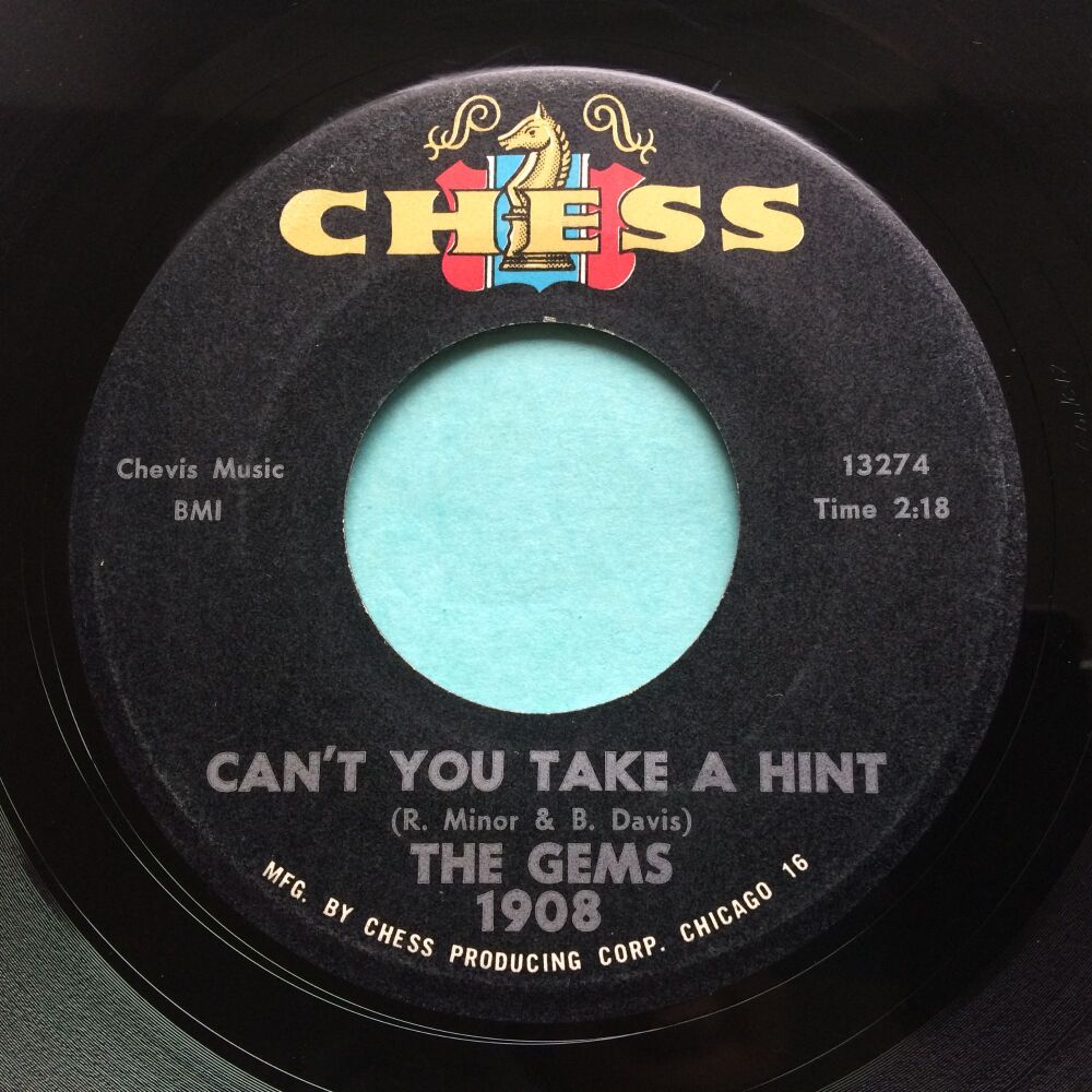 Gems - Can't you take a hint b/w I can't help myself - Chess - Ex-