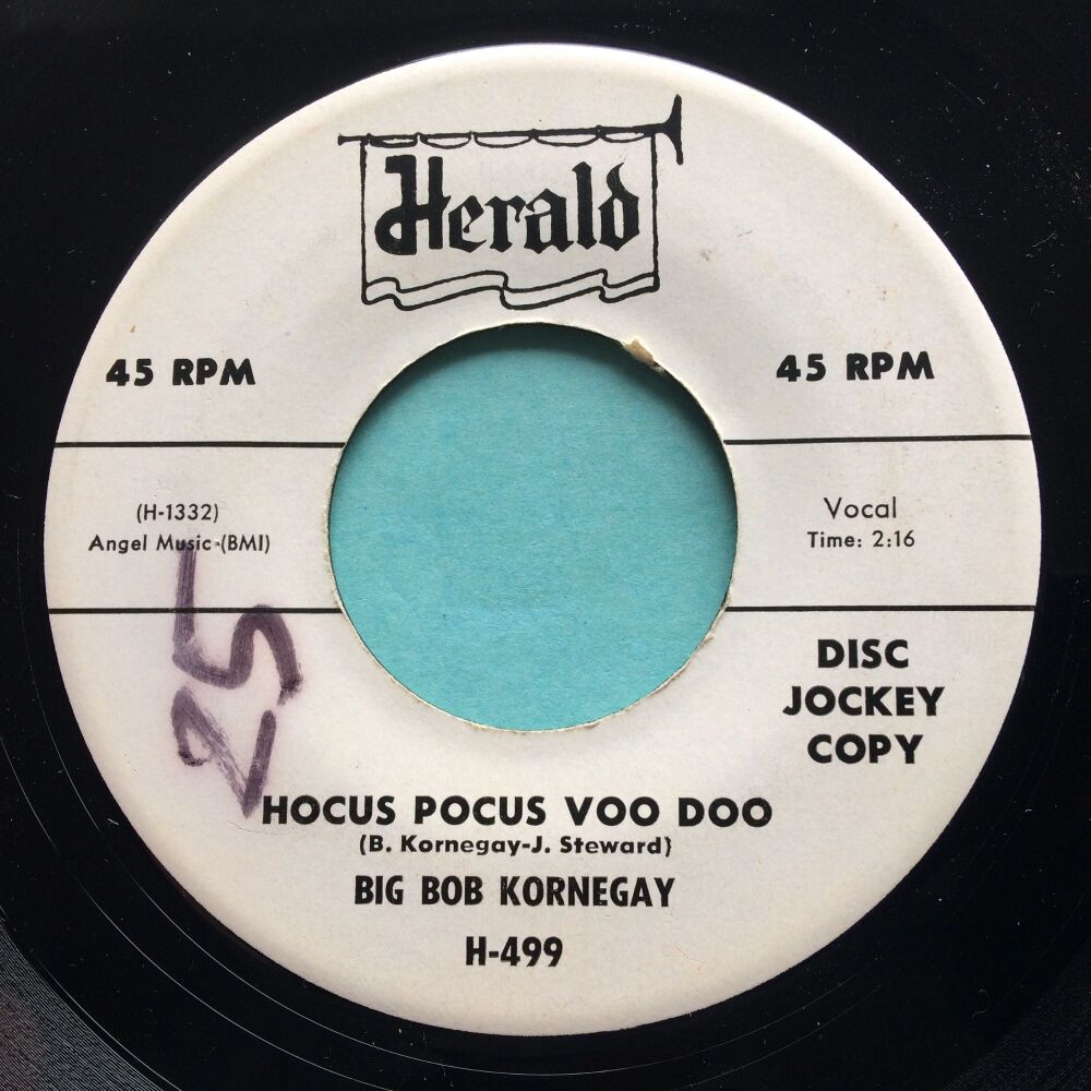 Big Bob Kornegay  - Hocus Pocus Voo Doo - Herald promo - Ex- (wol)