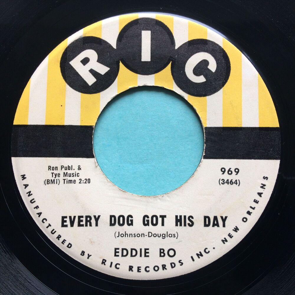 Eddie Bo - Every dog got his day - RIC - Ex-