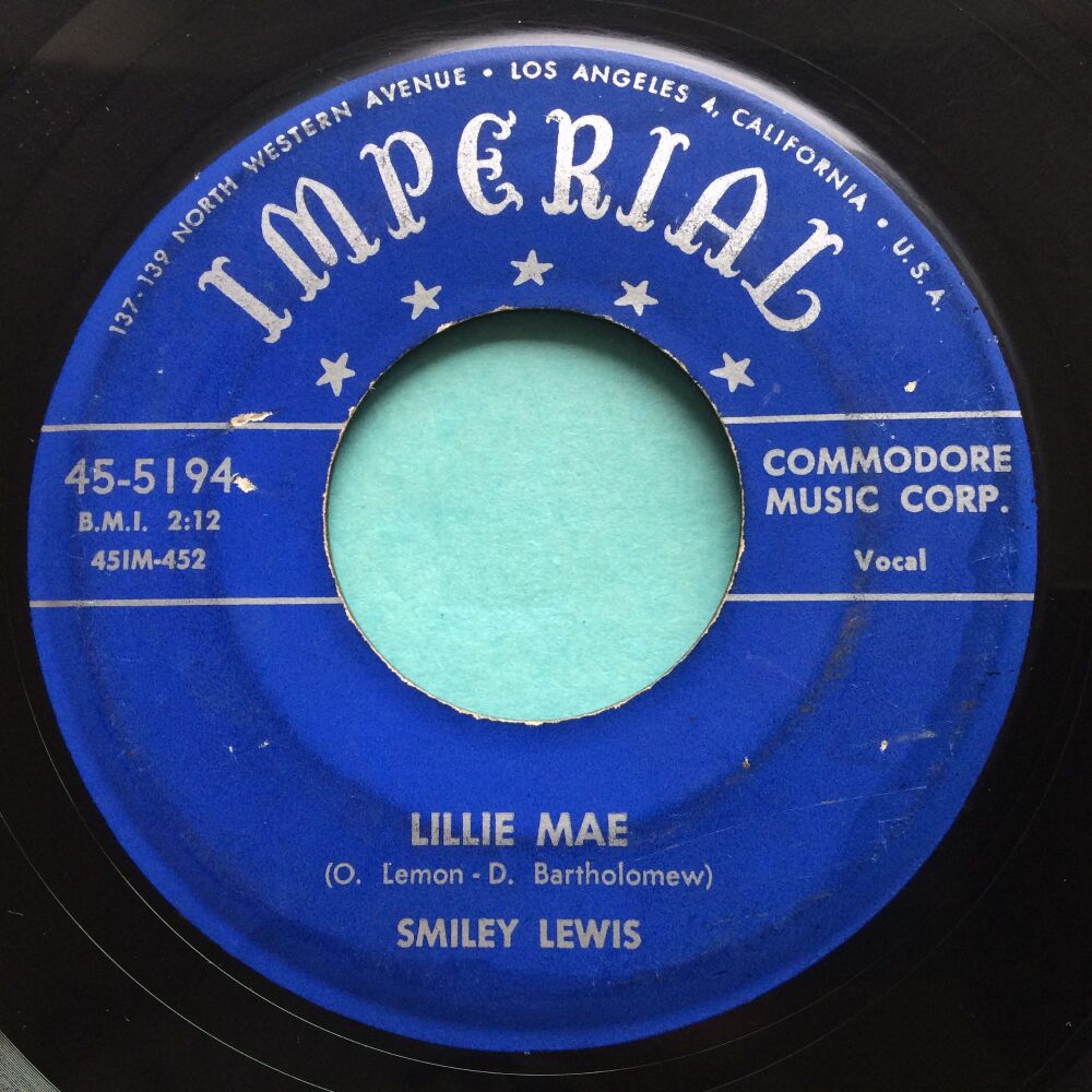 Smiley Lewis - Lillie Mae - Imperial - VG+