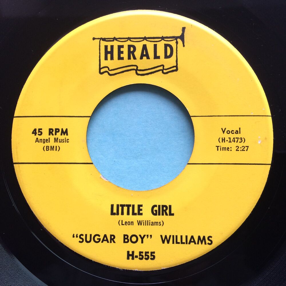 Sugar Boy Williams - Little Girl - Herald - Ex