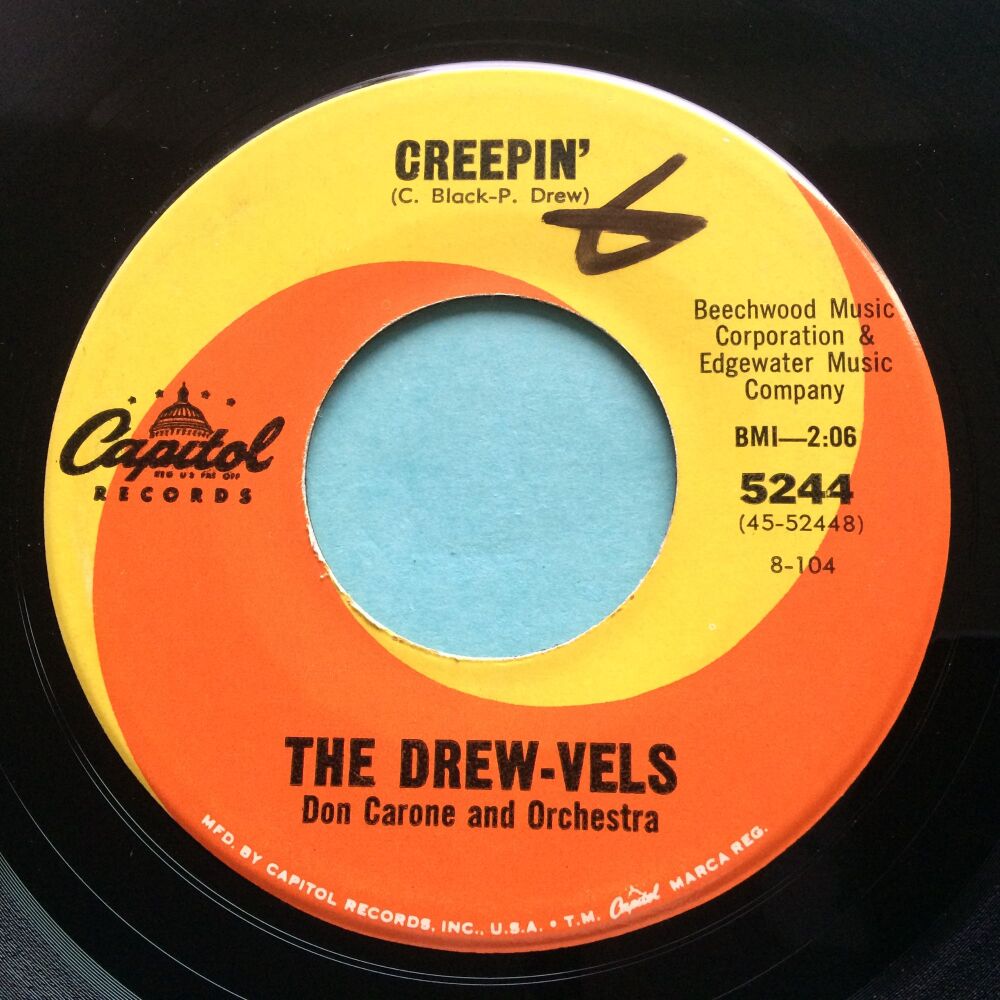 Drew-Vels - Creepin' b/w I've known - Capitol - Ex