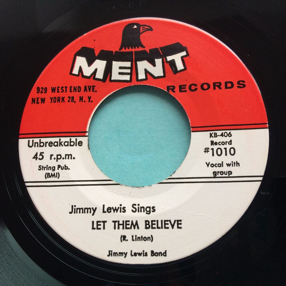 Jimmy Lewis - Let them believe -Ment - Ex