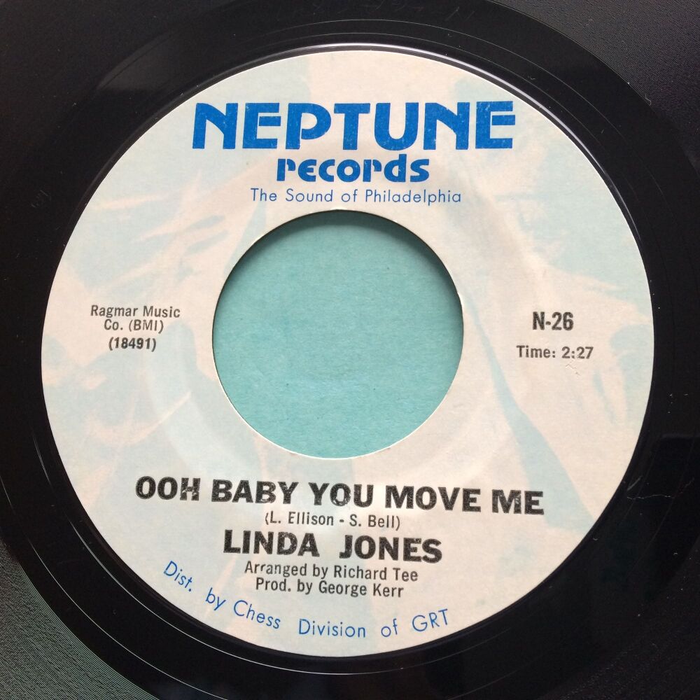 Linda Jones - Ooh baby you move me - Neptune - Ex