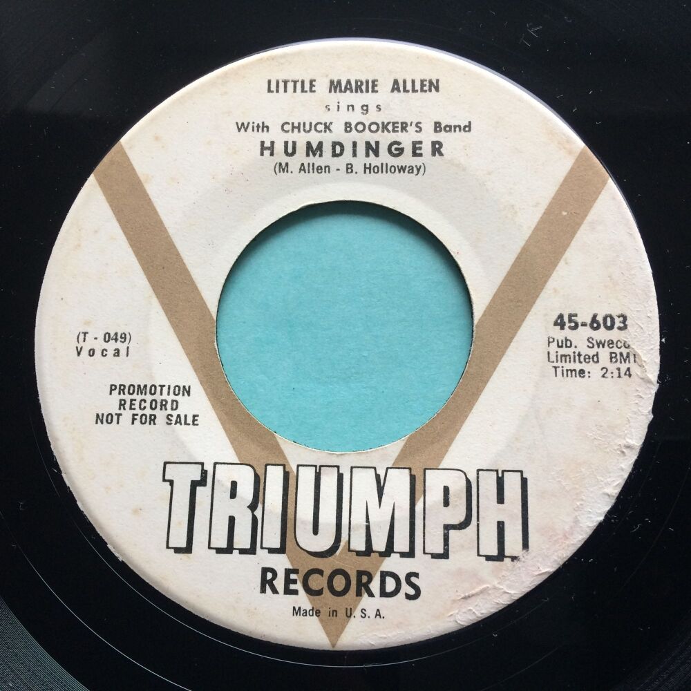 Little Marie Allen - Humdinger - Triumph - promo - VG+