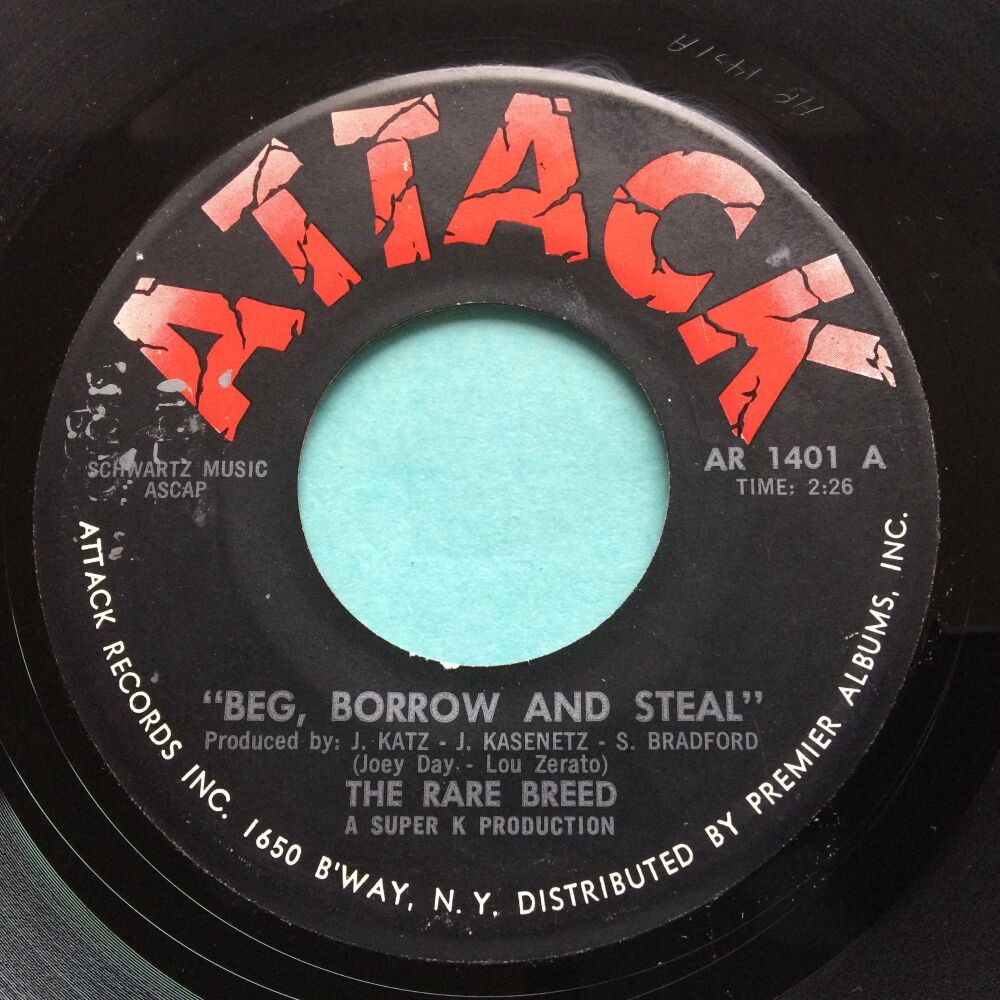 Rare Breed - Beg, borrow and steal - Attack - Ex-