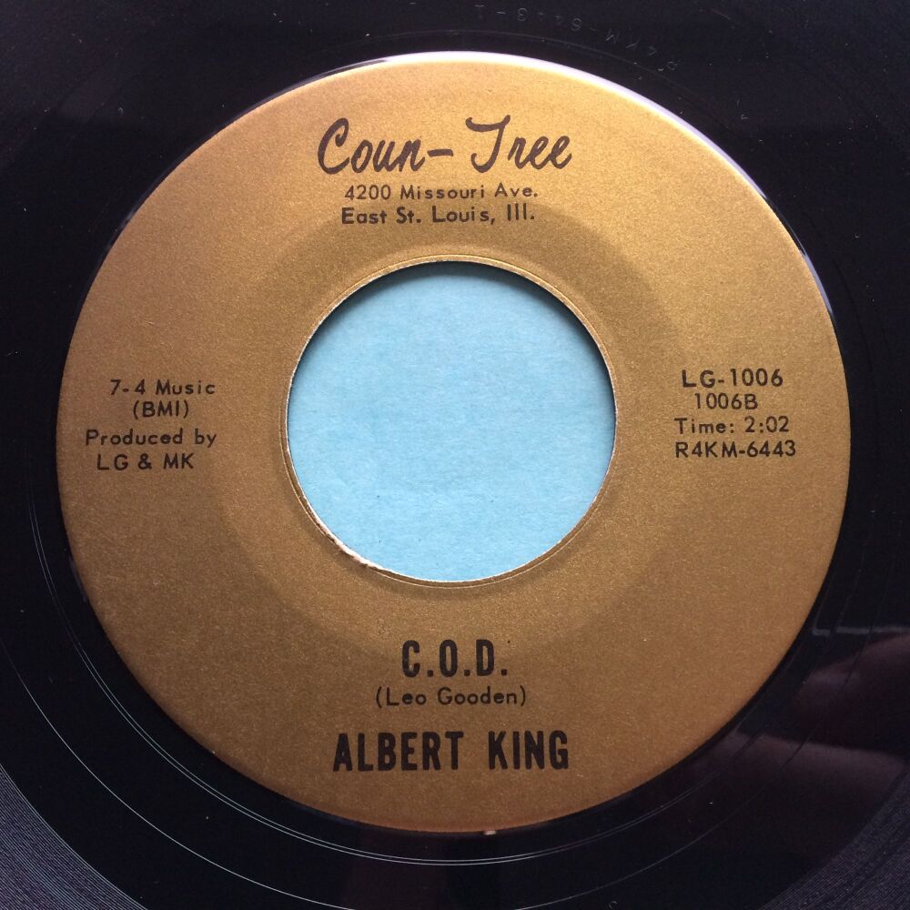 Albert King - C.O.D. - Coun-Tree - VG+