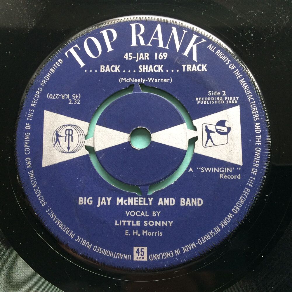 Big Jay McNeely  & Little Sonny - Back...Shack...Track - UK Top Rank - Ex-